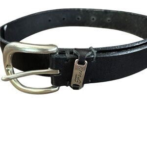 Fossil Black Leather Men's Belt